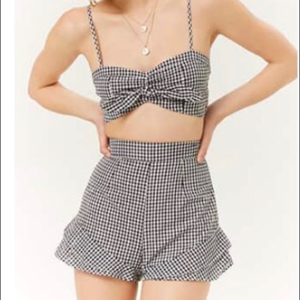 Forever 21 Gingham set